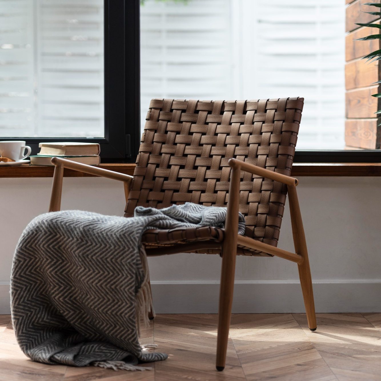 Fauteuil dans une ambiance calme propice à la détente